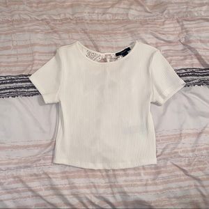 Forever 21 cream crop top